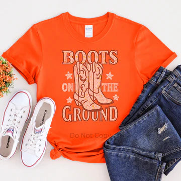 BOTG Rhinestone Silver T-Shirt with premium silver rhinestones – Sparkly graphic tee for women from LDC Designz.