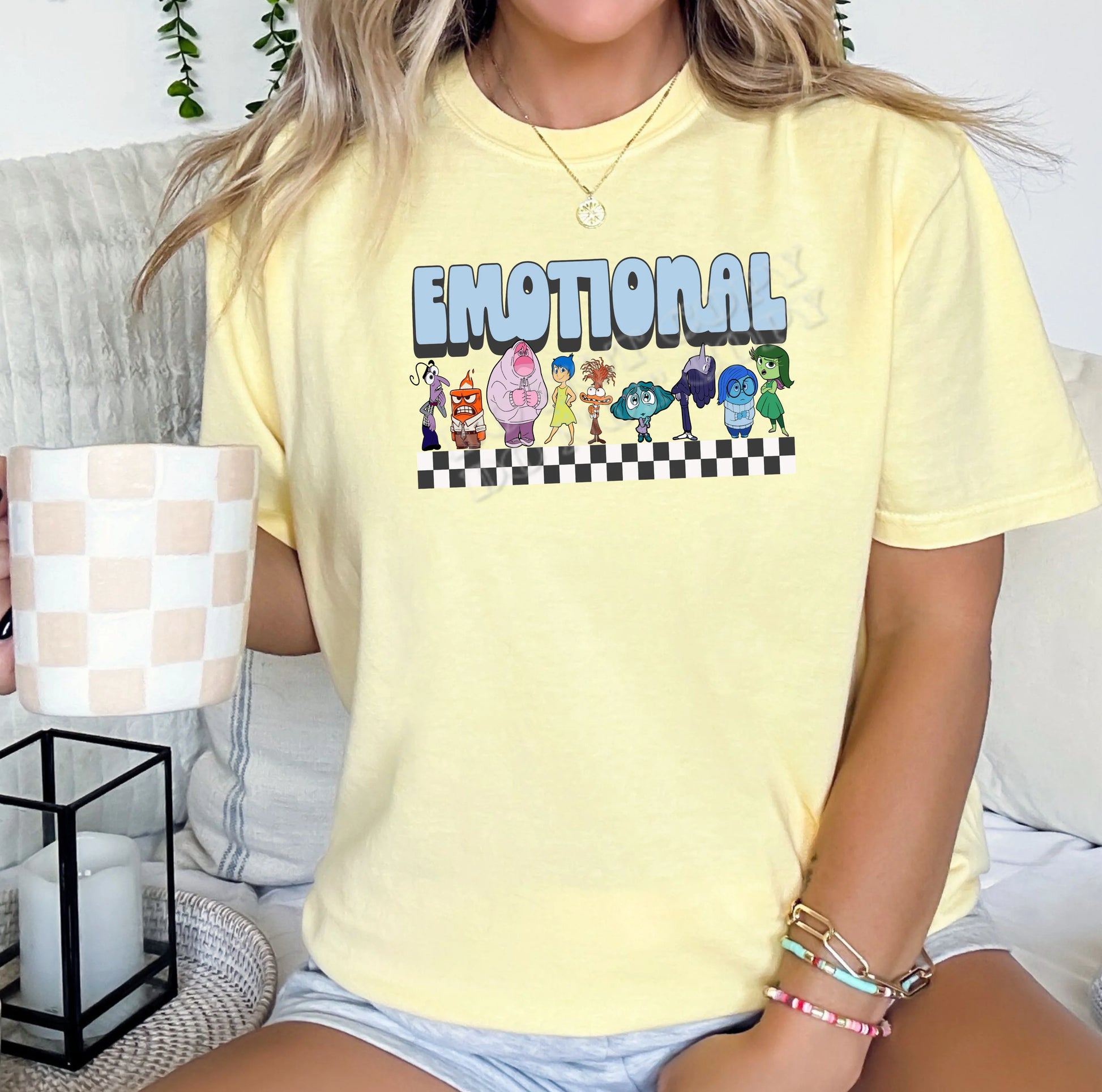 Emotional T-Shirt – trendy graphic tee for self-expression and casual style by LDC Designz.