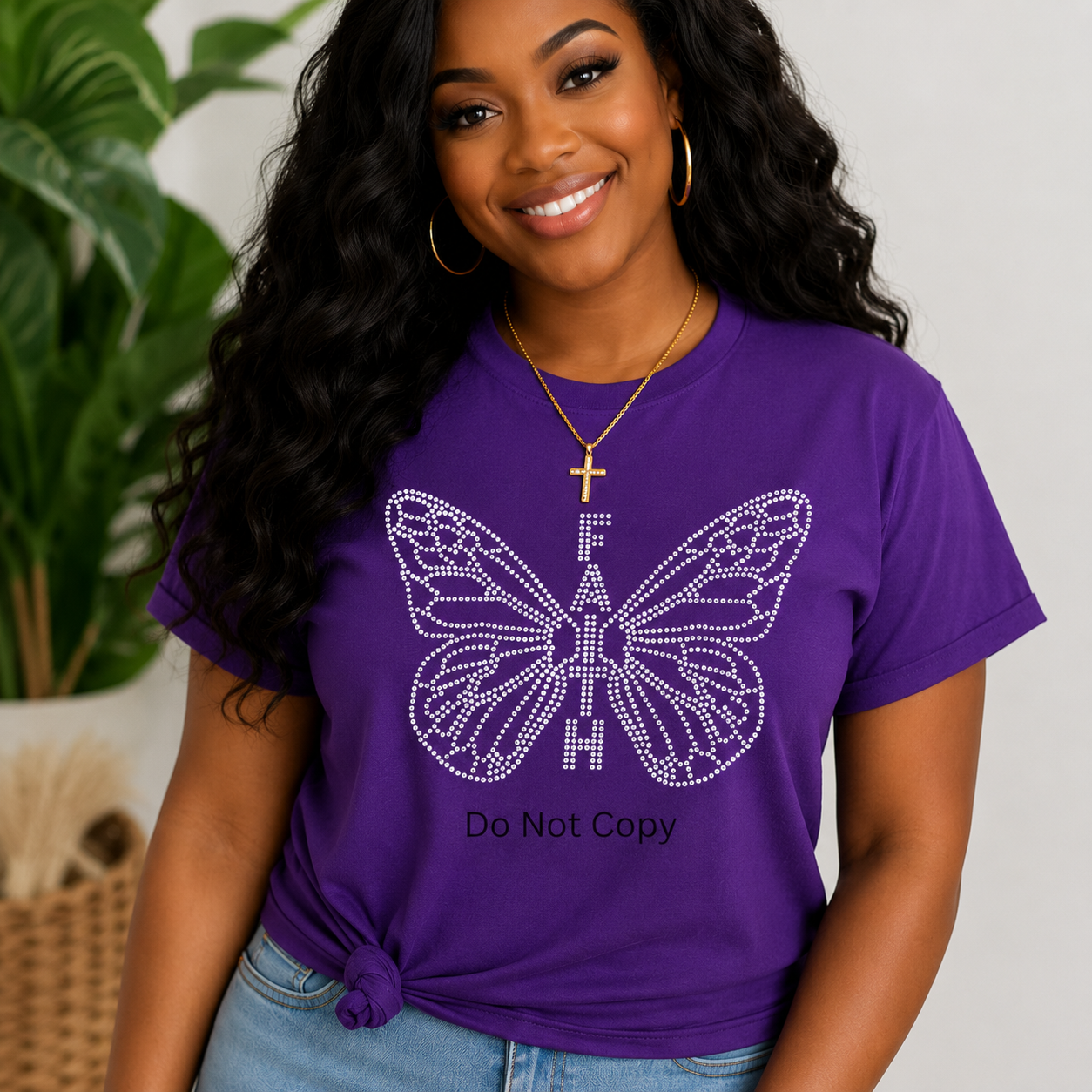 Butterfly 🦋 Faith Rhinestones