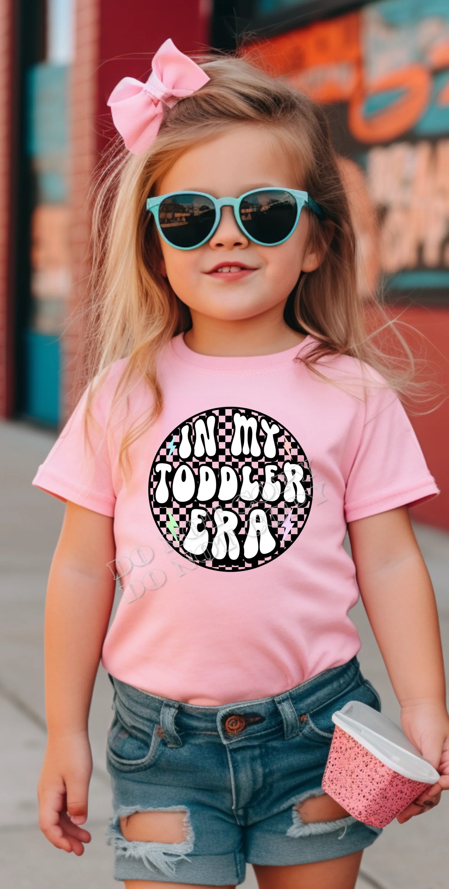 In My Toddler Era T-Shirt – trendy toddler graphic tee with vibrant print, soft cotton fabric, and unisex fit for boys and girls – LDC Designz toddler apparel.