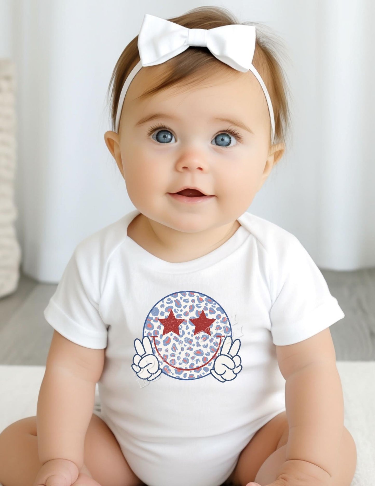 Leopard Smiley Infant Onesie – cute leopard print baby bodysuit in soft cotton, trendy animal print baby clothes for newborns and infants from LDC Designz.