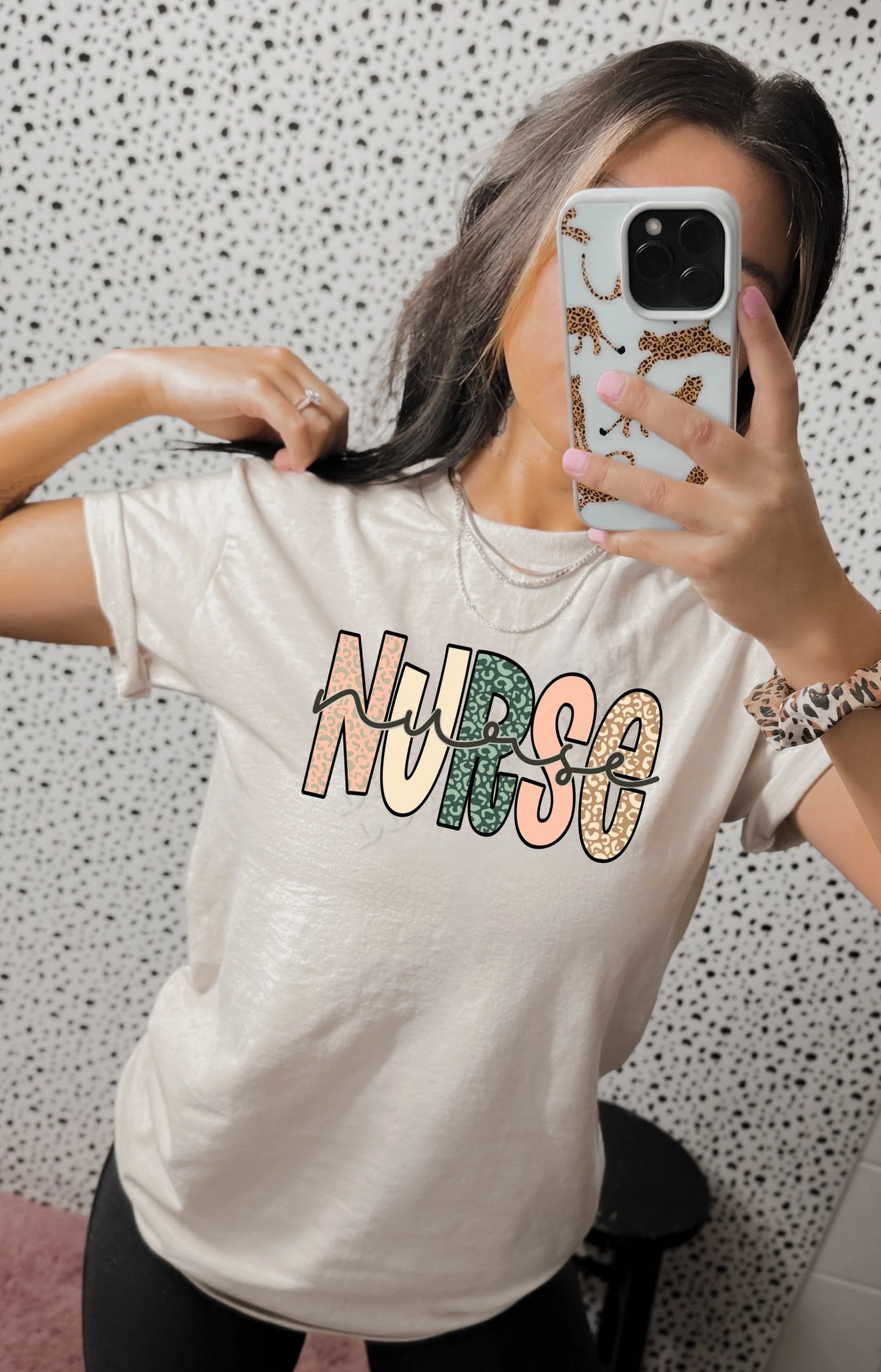 “Nurse T-Shirt with nurse appreciation design – perfect for healthcare workers, nursing students & medical staff – comfortable cotton graphic tee from LDC Designz.”
