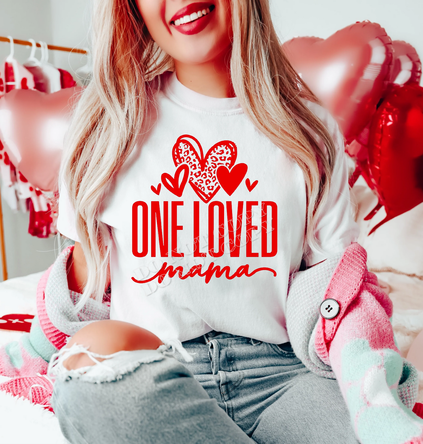 “One Love Mama T-Shirt – stylish cotton mama graphic tee celebrating motherhood, perfect for Mother’s Day gifts and everyday wear – LDC Designz”