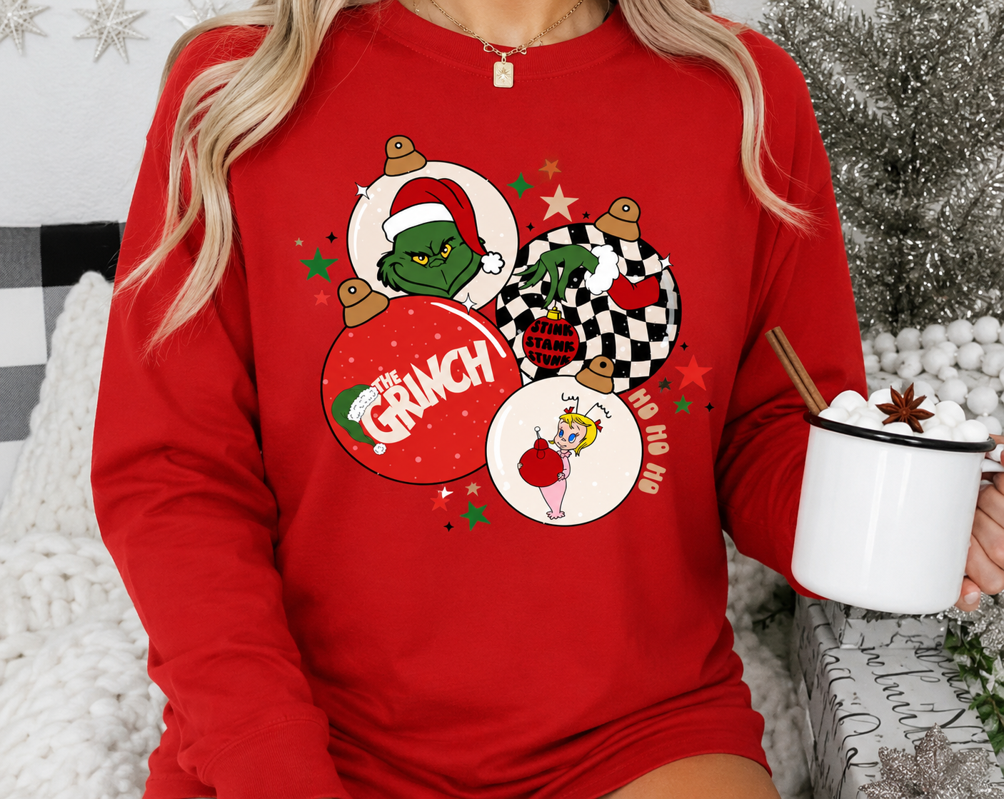 The Grinch (Long Sleeves) T-Shirts