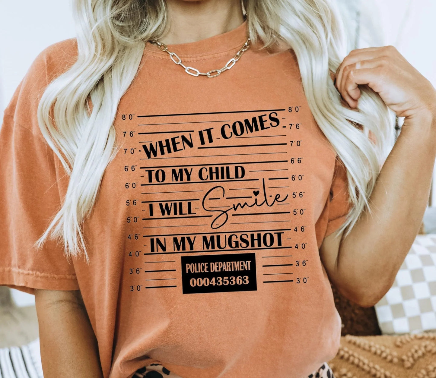 “When It Comes to My Child T-Shirt – Bold protective parent graphic tee for moms and dads, unisex fit, comfortable cotton blend, family pride apparel by LDC Designz.”