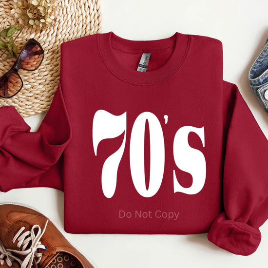 The Number One Year Sweatshirt by LDC Designz — cozy milestone sweatshirt for 1st birthdays, anniversaries, and celebrations featuring bold Number One Year design
