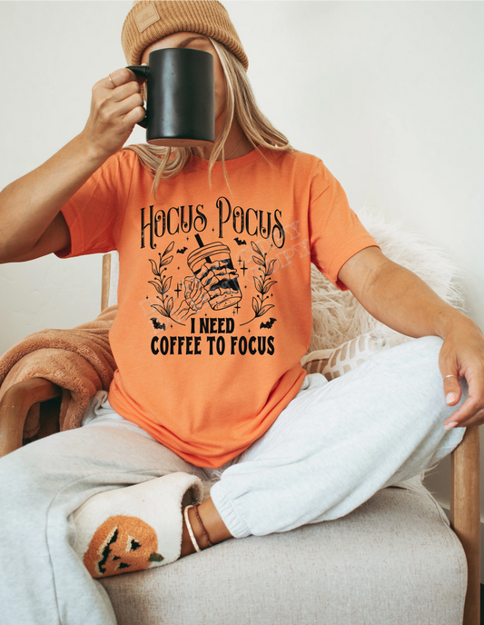 Hocus Pocus I Need Coffee to Focus