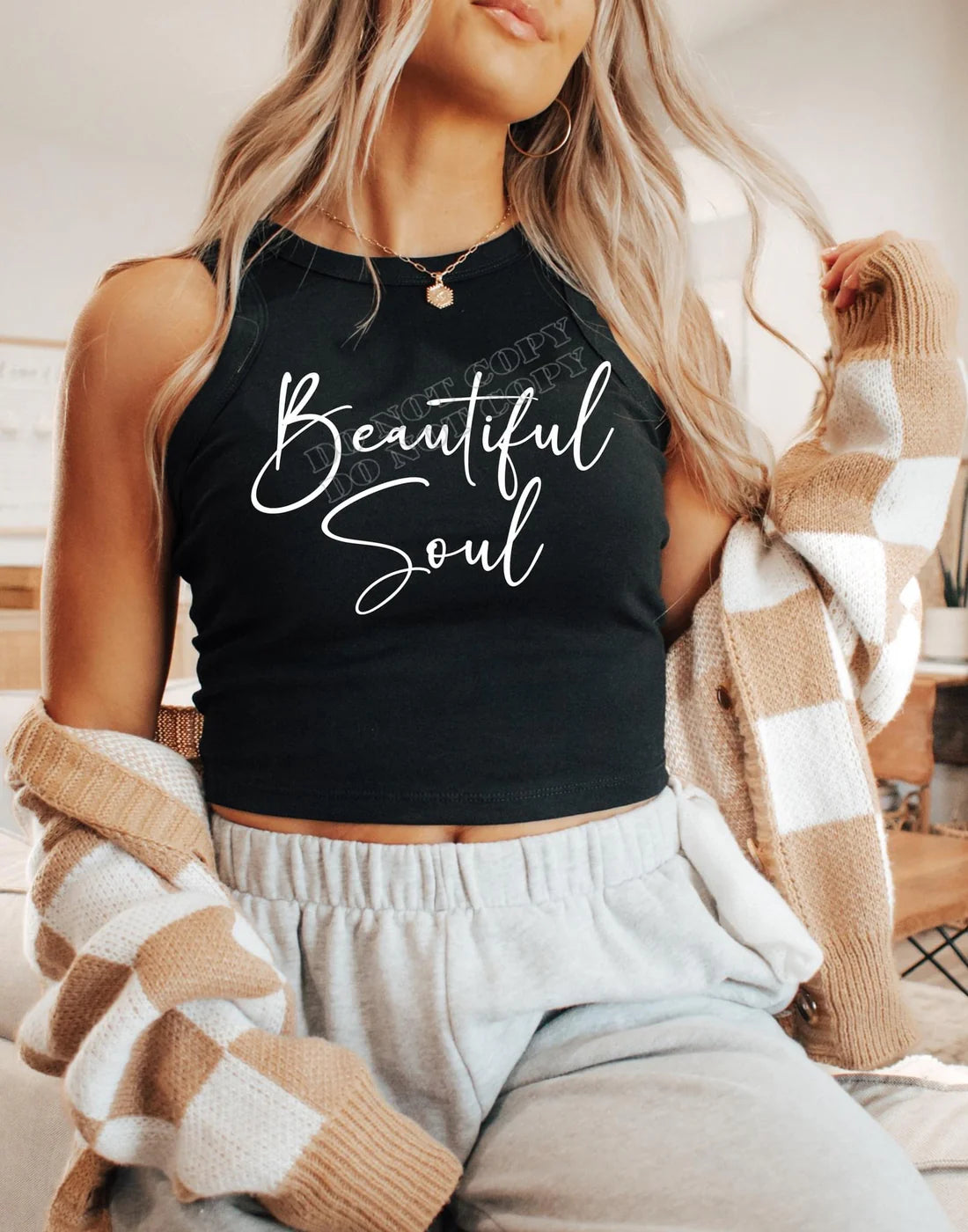 Beautiful Soul T-shirt featuring an inspiring, motivational graphic with positive message. Soft cotton tee for everyday comfort and style.