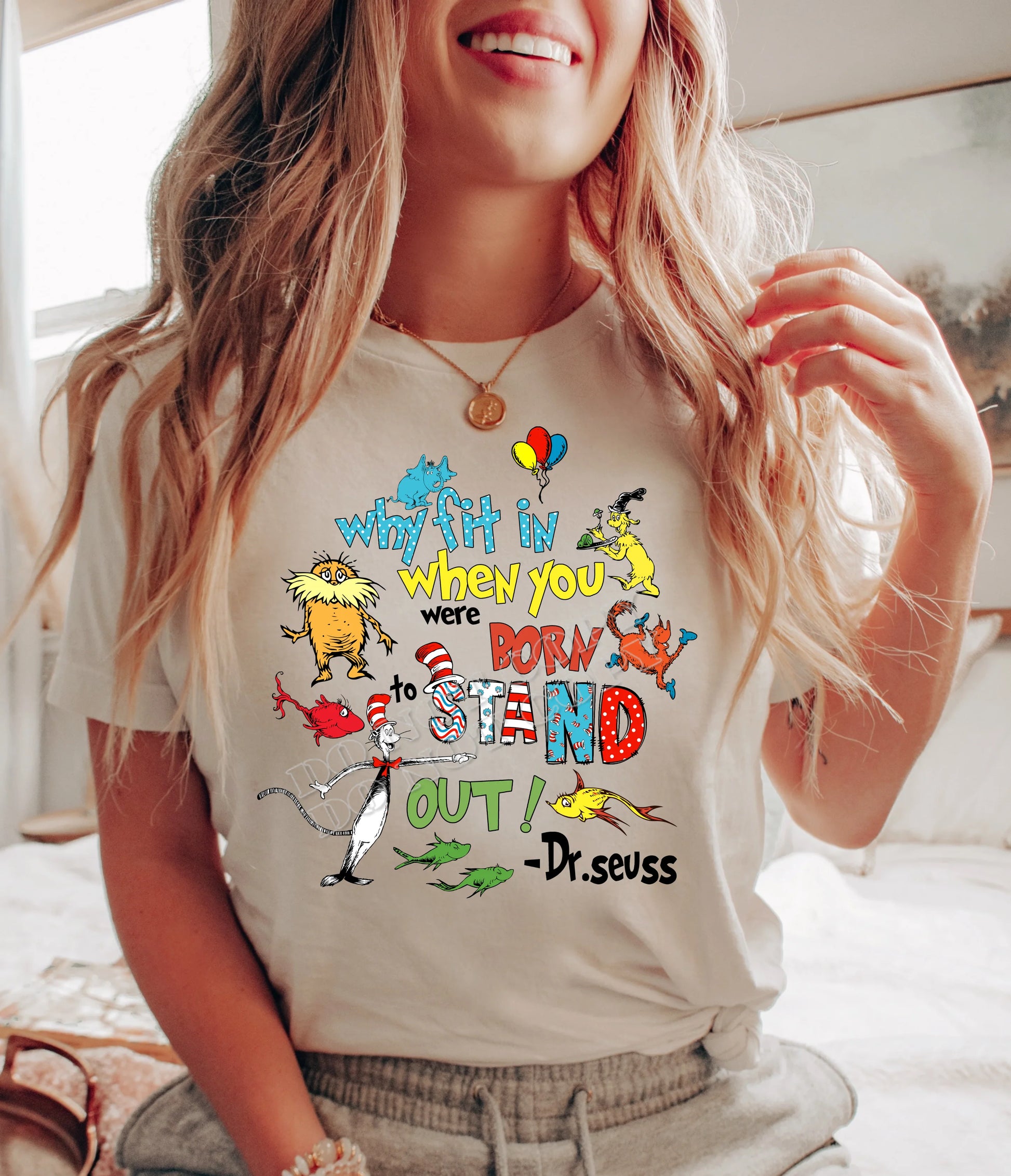 Born to Stand Out t-shirt with bold inspirational graphic design, unisex motivational tee from LDC Designz, trendy confidence statement shirt for women and men