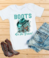 BOTG Turquoise Cowgirl T- Shirts