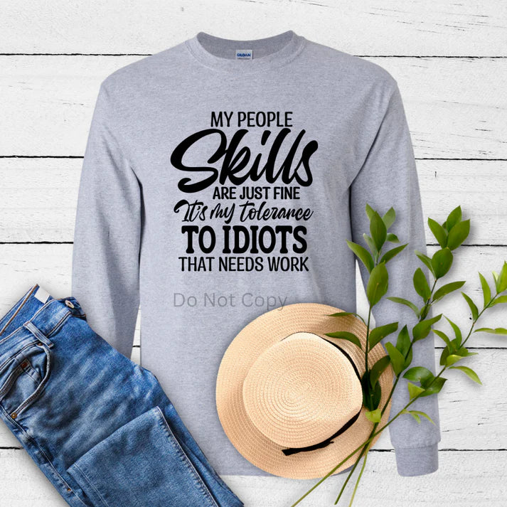 My People Skills Sweatshirt