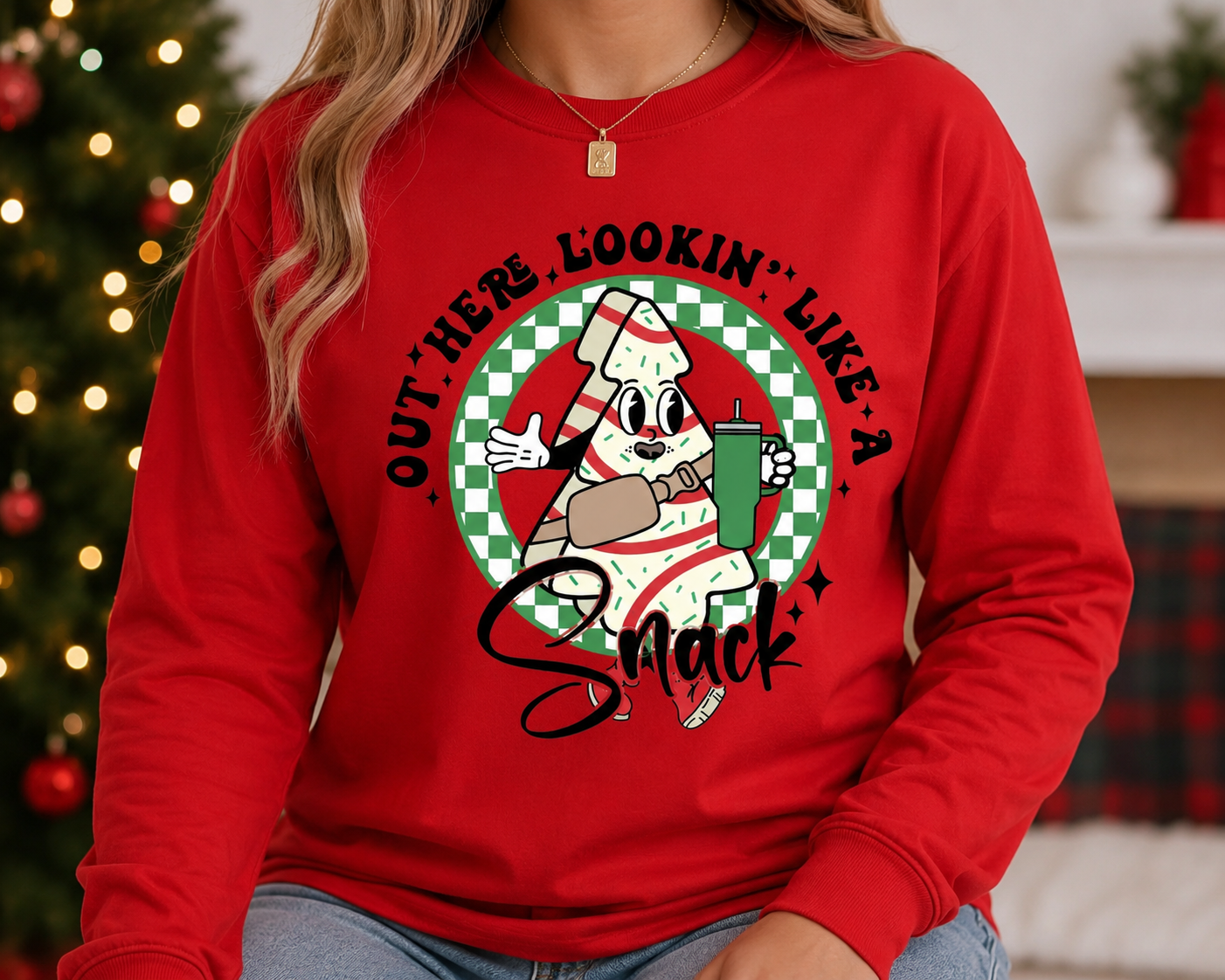 Out Here Looking Like A SNACK (Long Sleeve) T-Shirts