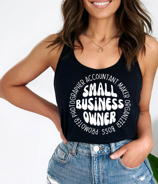 Small Business Owner T-Shirt – entrepreneur graphic tee for hustlers, creators, and dream chasers | Support small business apparel by LDC Designz.