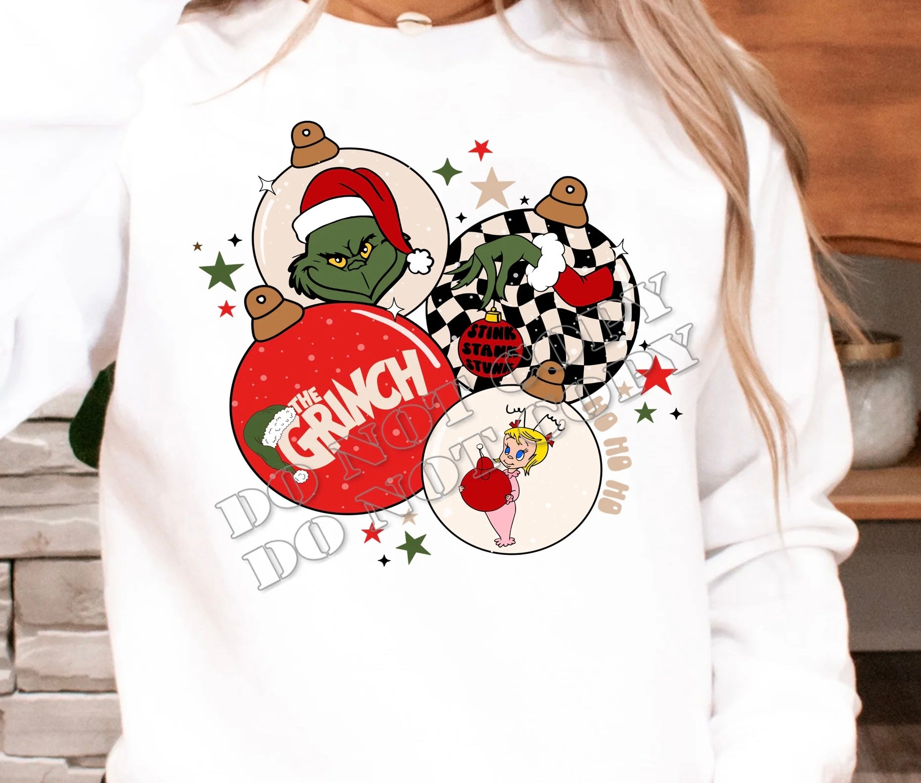The Grinch Long Sleeve T-Shirts – Funny Christmas graphic tee for adults, cozy holiday shirt perfect for family gatherings, parties, and festive winter outfits.